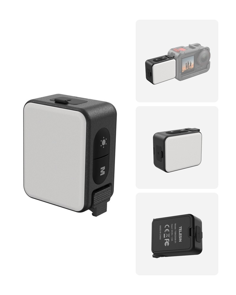 Magnetic Quick Release Fill Light Vlogging Light For DJI Osmo Action 5 Pro/4/3