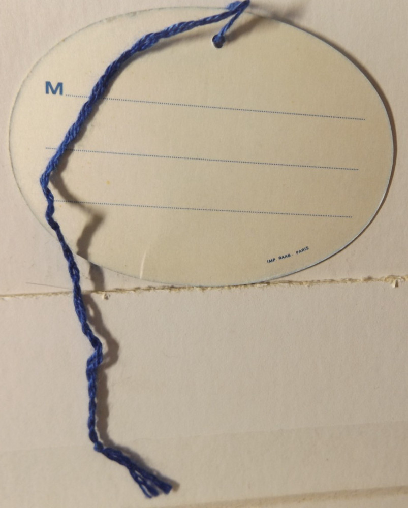 HOTEL MERIDIEN PARIS Luggage Tag with string