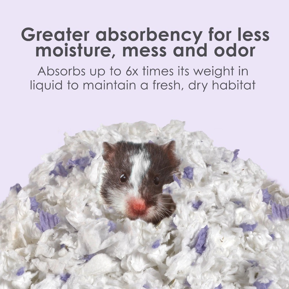 Comfortable Lavender Scented Paper Bedding for Small Animals 49.2L