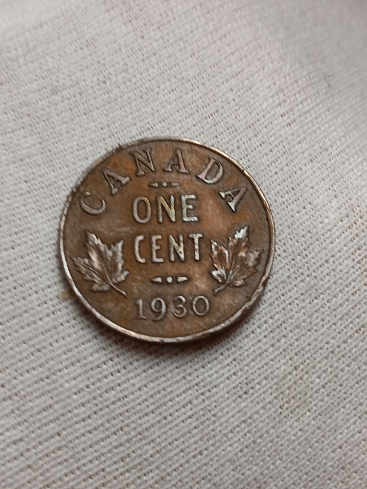 👉1930  RB Canada One Cent  -  CHOICE  A/24