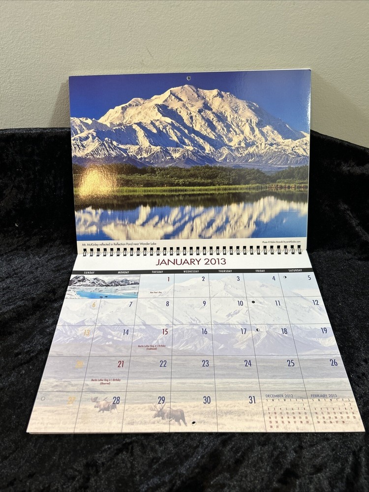 Scenic Alaska Calender 2013 - very clean