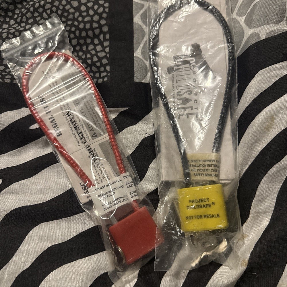 2  Firearm Cable Locks