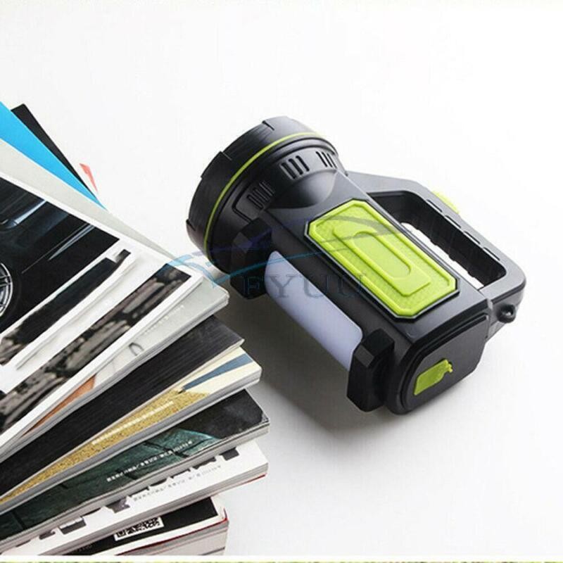 Rechargeable Handheld LED Flashlight Outdoor Super Bright Spotlight Flashlight