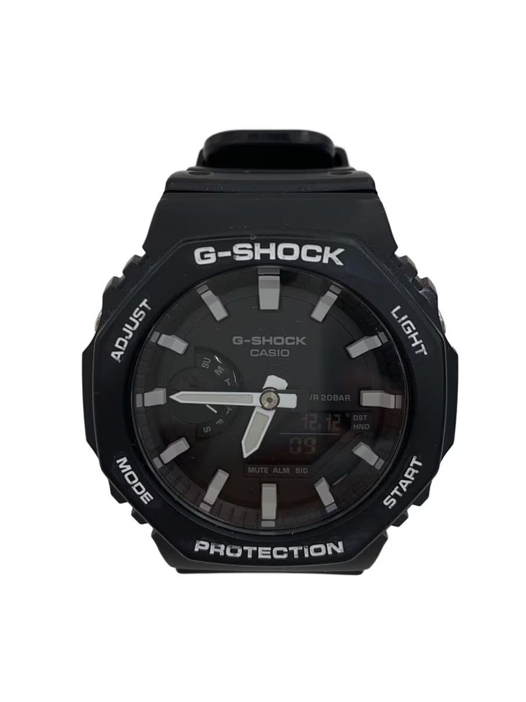 CASIO Quartz Wristwatch G SHOCK Digital Analog BLK BLK