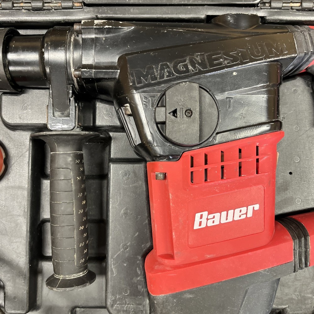 Bauer Tools 1643E-B Corded Electric Variable Speed Rotary Hammer Drill SDS Max