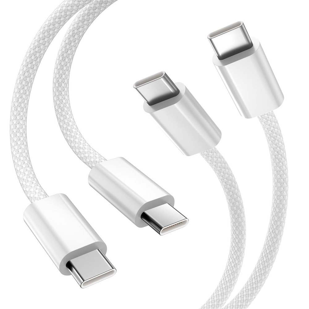 35W Fast Wall Charger Brick USB C Type C Cable For Android iPhone 15 Pro Macbook