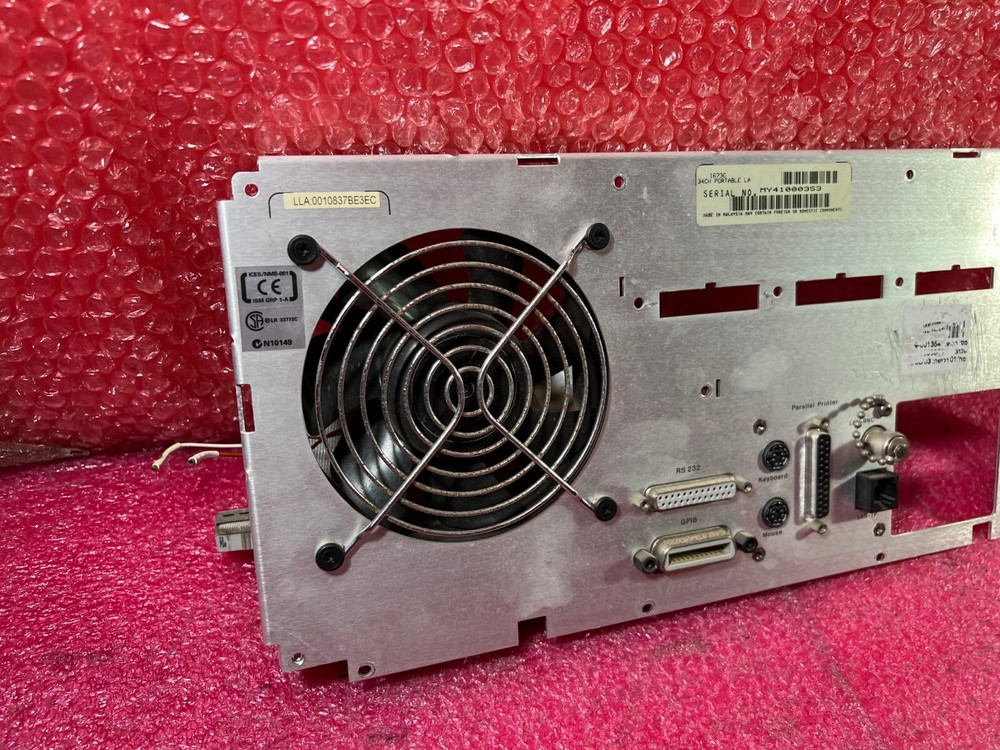 Agilent HP 1673G Logic Analyzer Rear Panel