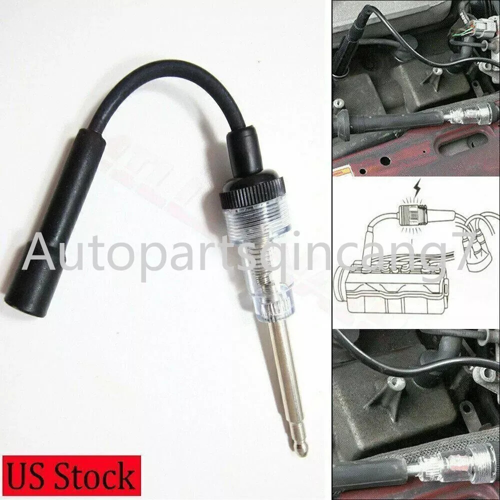 SPARK PLUG TESTER Ignition System Coil Engine In Line Auto Diagnostic Test Tool