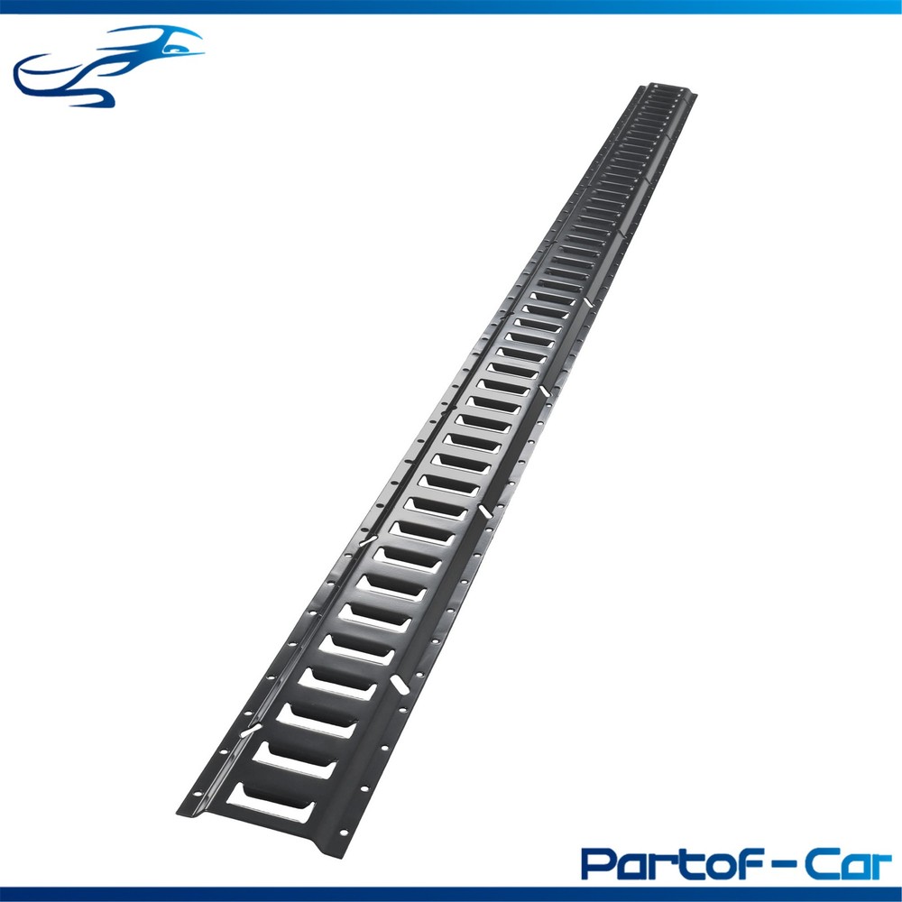 Black 5 Pack 96" E Track Rail Sections For Large Trailers And Vans Tie Down