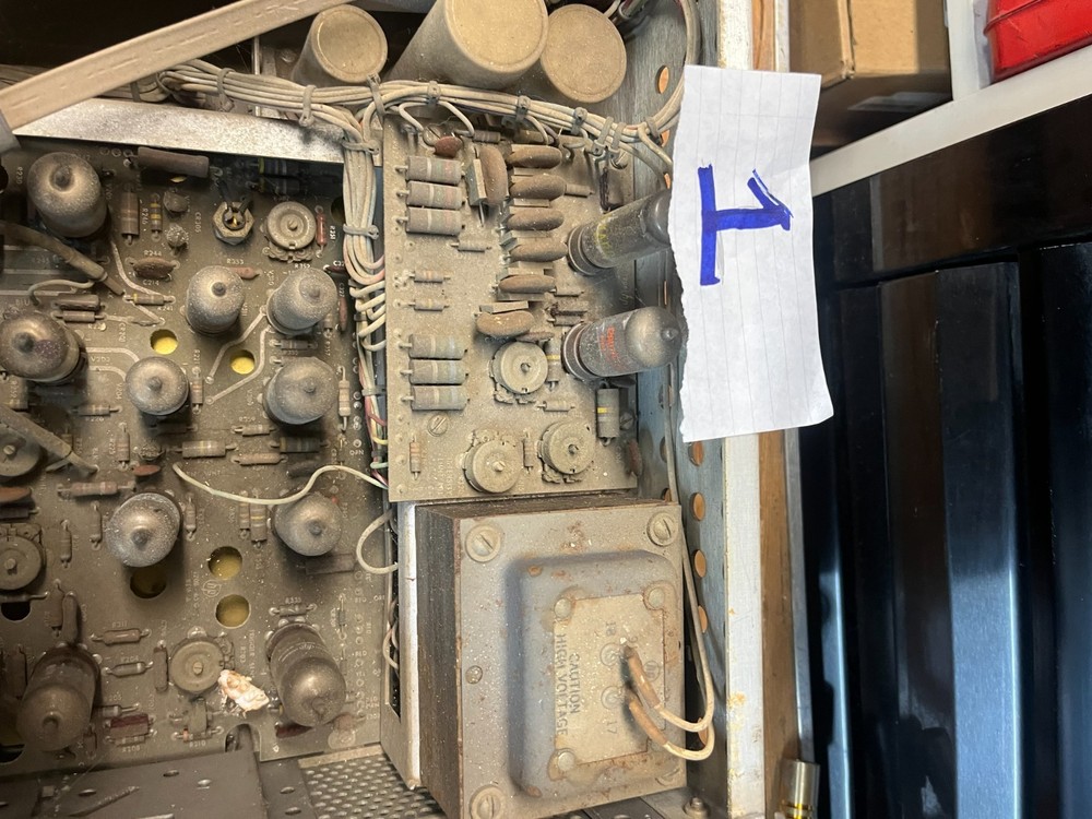 HP Hewlett-Packard Oscilloscope Model 120B - Powers on but untested.