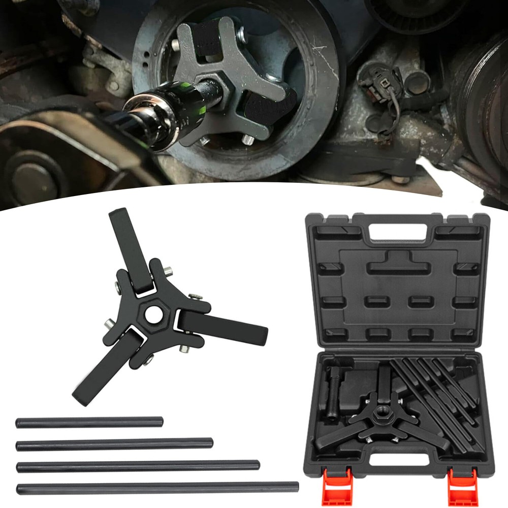 Harmonic Damper Pulley Puller Set for Harmonic Balancer Removal on Chrysler GM