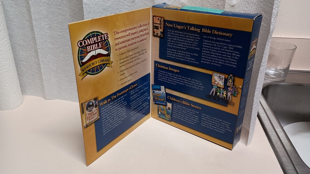 Complete Bible Resource Library Quickverse Products Parsons Tech PC CD 2001