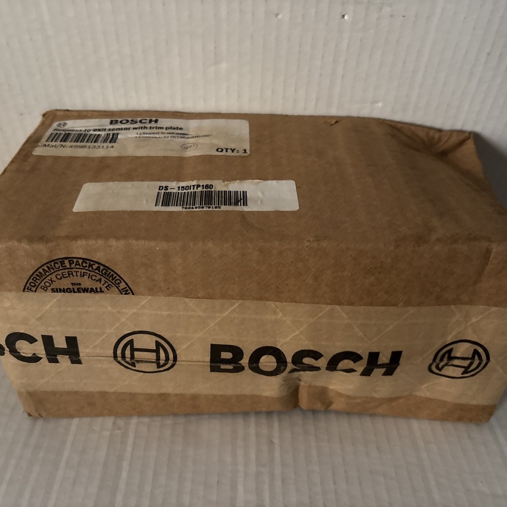 Bosch DS150ITP160 Request-to-Exit Motion Sensor with TP160 Plate, Light Gray