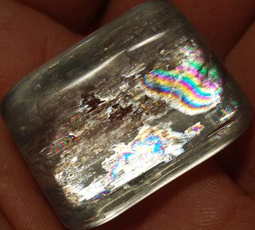 Kunzite Palm Stone #21