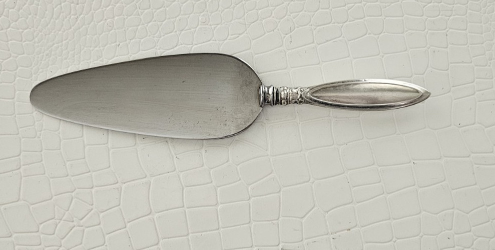 Antique Vintage Webster Sterling Silver 925 Handle Pie / Cake Server