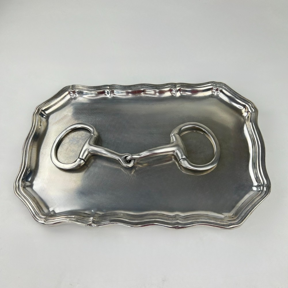 4.75" Classic Gentle Eggbutt Snaffle Bit Solid Mouth Pieces. Stainless Steel.