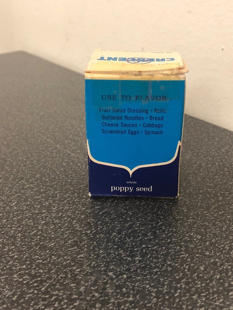Crescent Spice Herb Box Blue