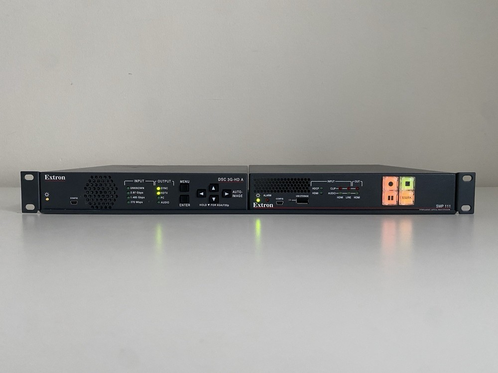 Extron DSC 3G-HD A & SMP 111 Pro Video Processing System