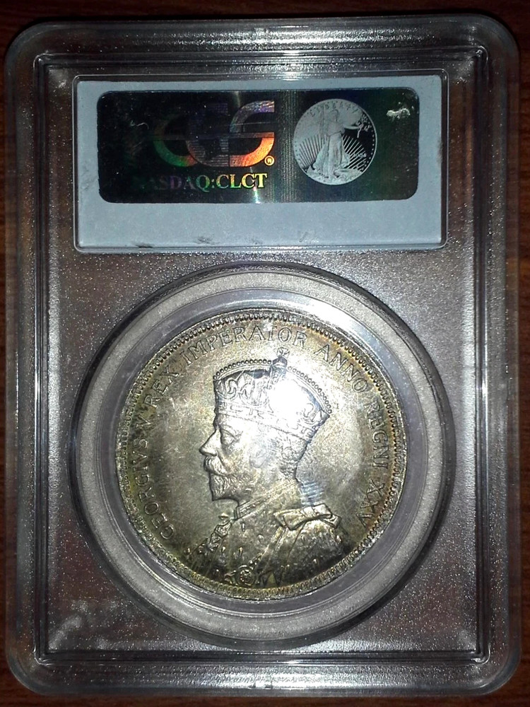1935 Canada $1 Silver Dollar PCGS MS65