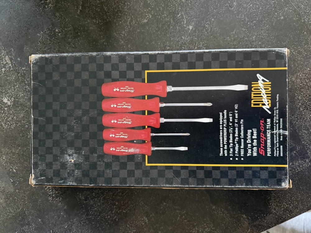 Snap-on Tools Coors 5pc Racing Edition Screwdriver Set
