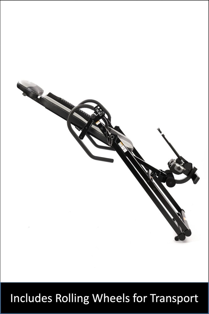 Inversion Table For Back Pain Relief W/ Adjustable Angles & Lumbar Pad Foldable
