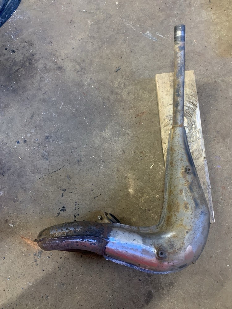 1984 Cr60 exhaust pipe