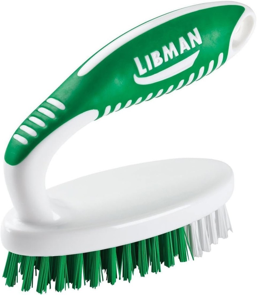 Libman 15 Small Scrub Brush with Ergonomic Handle