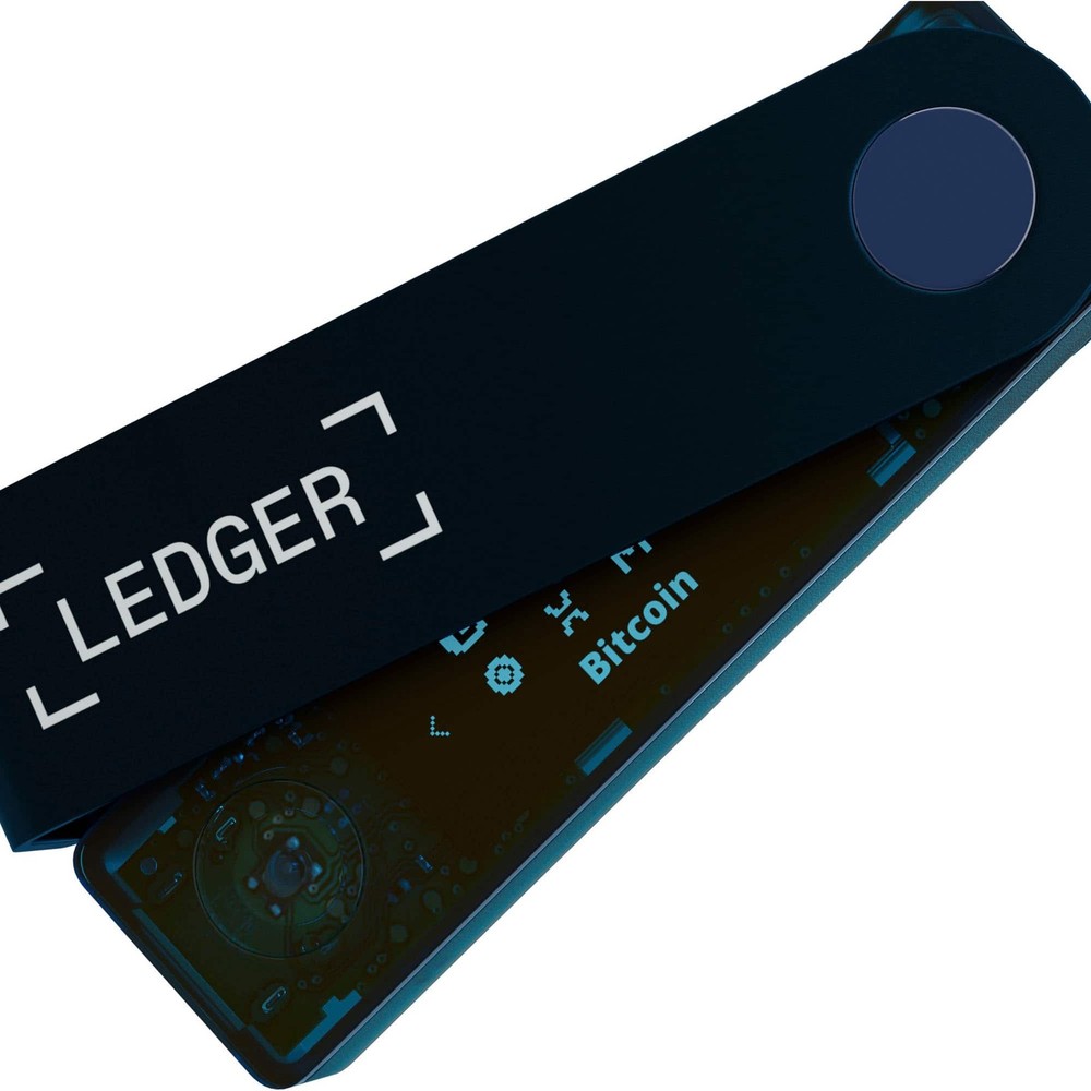 Ledger - Nano X Crypto Hardware Wallet - Bluetooth - Sapphire Blue
