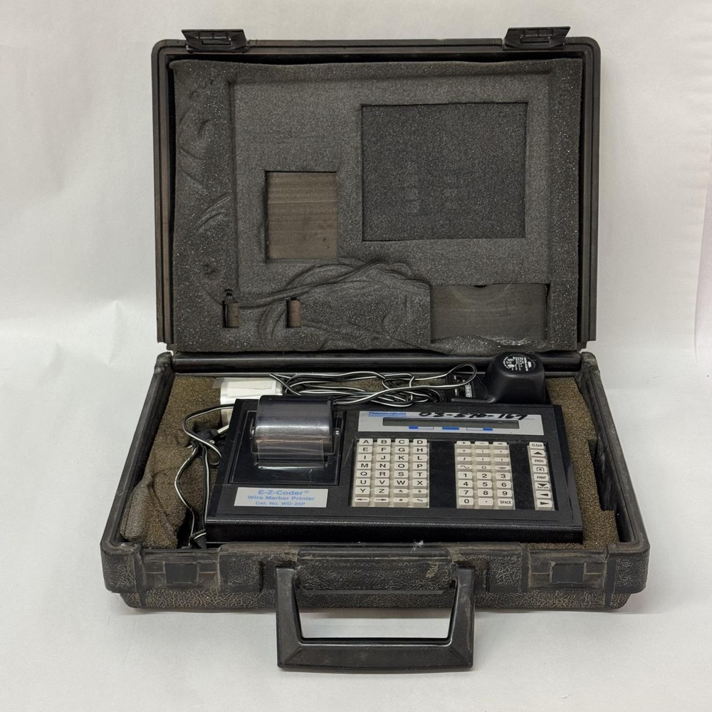 Thomas & Betts E-Z-Coder Wire Marker Printer WD-25P