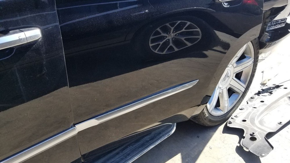 16 CADILLAC ESCALADE DOOR ASSEMBLY REAR LEFT DRIVER BLACK