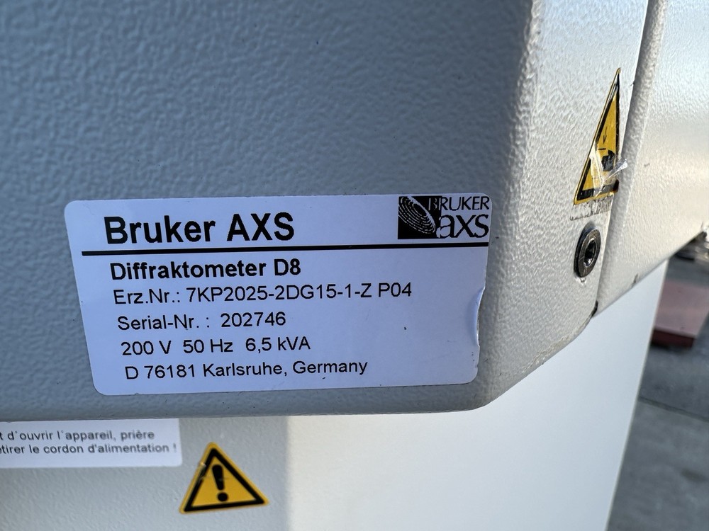 Bruker D8 Discover Diffractometer System