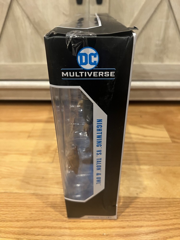 NIB McFarlane DC Multiverse Nightwing vs Talon & Owl 3 Pack Fast Shipping!