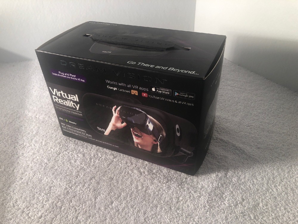 Tzumi, Dream Vision, Virtual Reality, Smart Phone Headset, iOS, Android