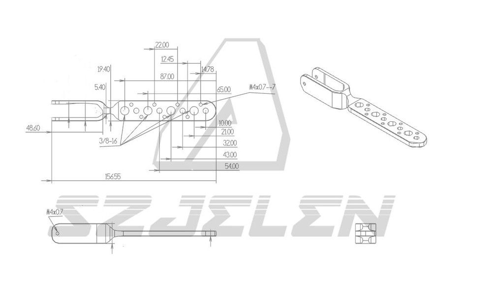 Camera Fixed Image Transmission Bracket for DJI Roini 2/Teradek/VAXIS