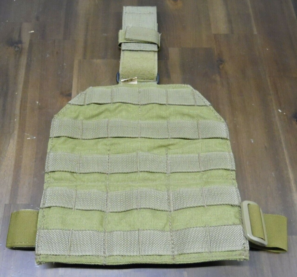 Single Point Leg Panel USGI MOLLE Khaki Eagle Industries NOS
