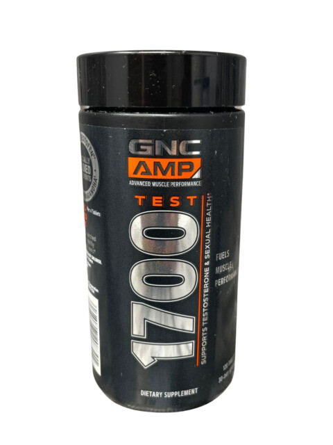 GNC AMP Test 1700 Supplement - 120 Tablets