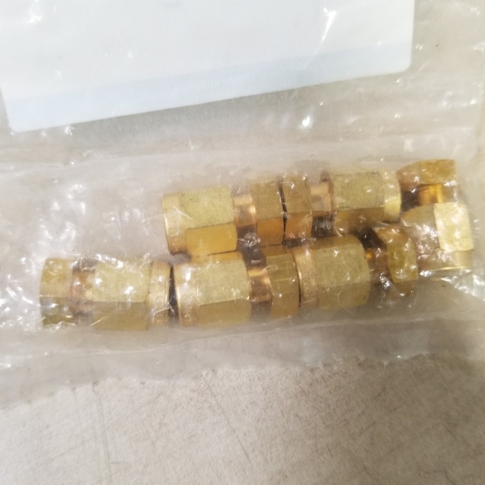 Agilent Technologies 5180-4121 CAP 1/8" Brass 6Pk