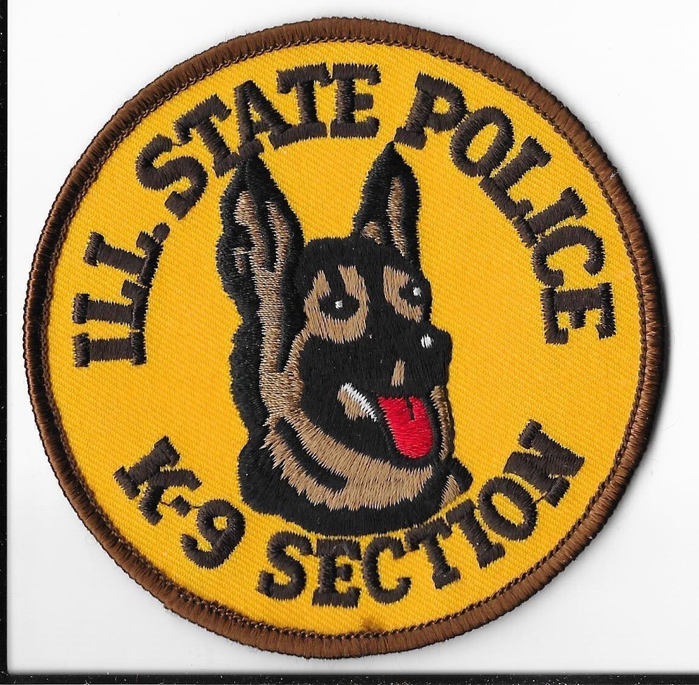 Illinois State Police K9 Section Patch
