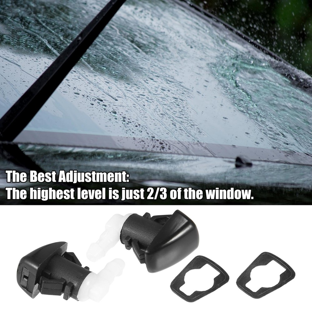 11pcs Front Windshield Washer Nozzle Kit 68269108AA for Dodge Durango 11-19