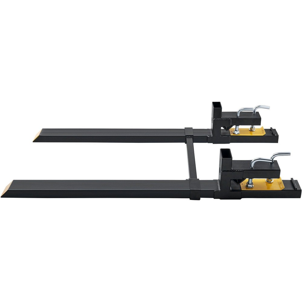 60in Long Pallet Forks 4000lb Frame Stability Adjustable Bracket