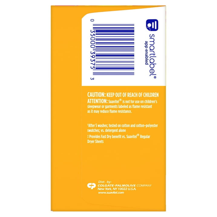 Suavitel Complete Dryer Sheets, Morning Sun, 70 Sheets