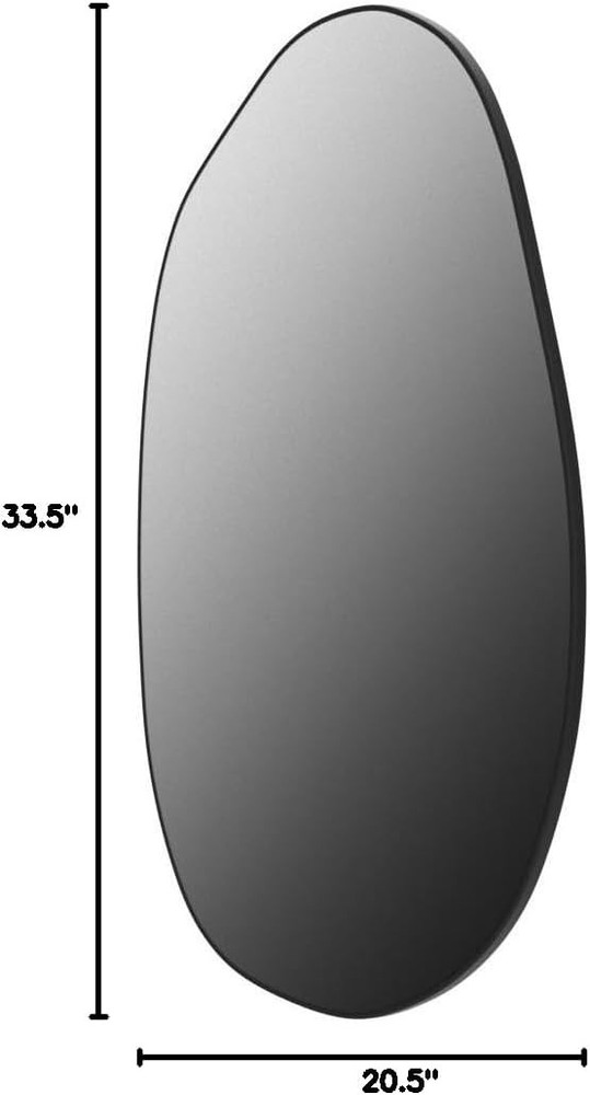Irregular Asymmetrical Mirror Wall Mounted Unique Vanity Mirror,Shaped Dressing