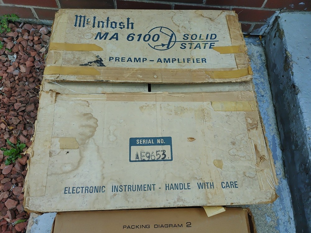 McIntosh MA-6100 Integrated Amp with Original Box