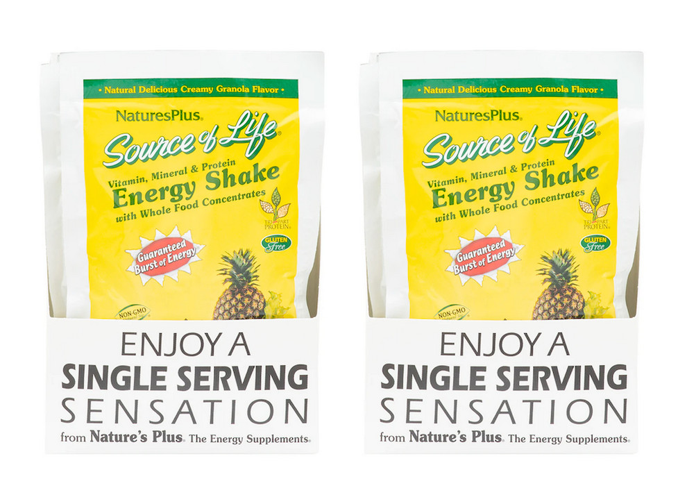 Natures Plus Sol Energy Shake 8 Packet (2 PACK)