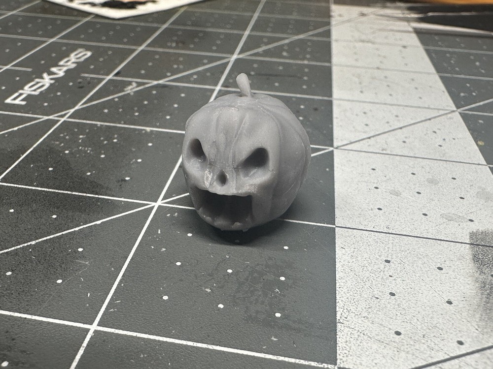1/25 1/24 Scale 3d Resin Jack O Lantern/Pumpkin