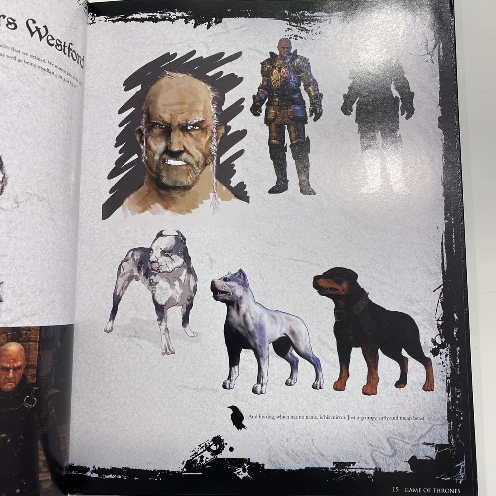 Game of Thrones Visuals From The RPG PC, PS3, XBOX 360 Hardback Book/Guide