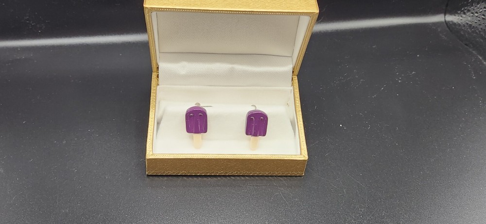 Popsicle cufflinks