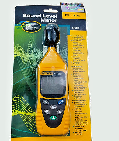 Fluke 945 Digital Sound Level Meter Range 130 dB With Auto Power off & Backlit