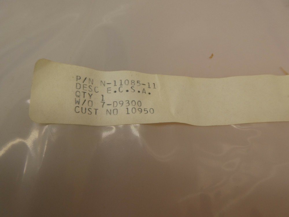 CONAX N-11085-11 FEED THRU FITTING SEAL ASSEMBLY
