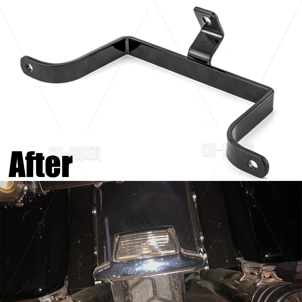 Black Rear Fender Saddlebag Support Bracket For Harley Electra Glide EFI FLHTCI